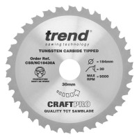 Trend CSB/NC18430A Blade Tcp 184x30t X 30 Nail Cutting £22.72